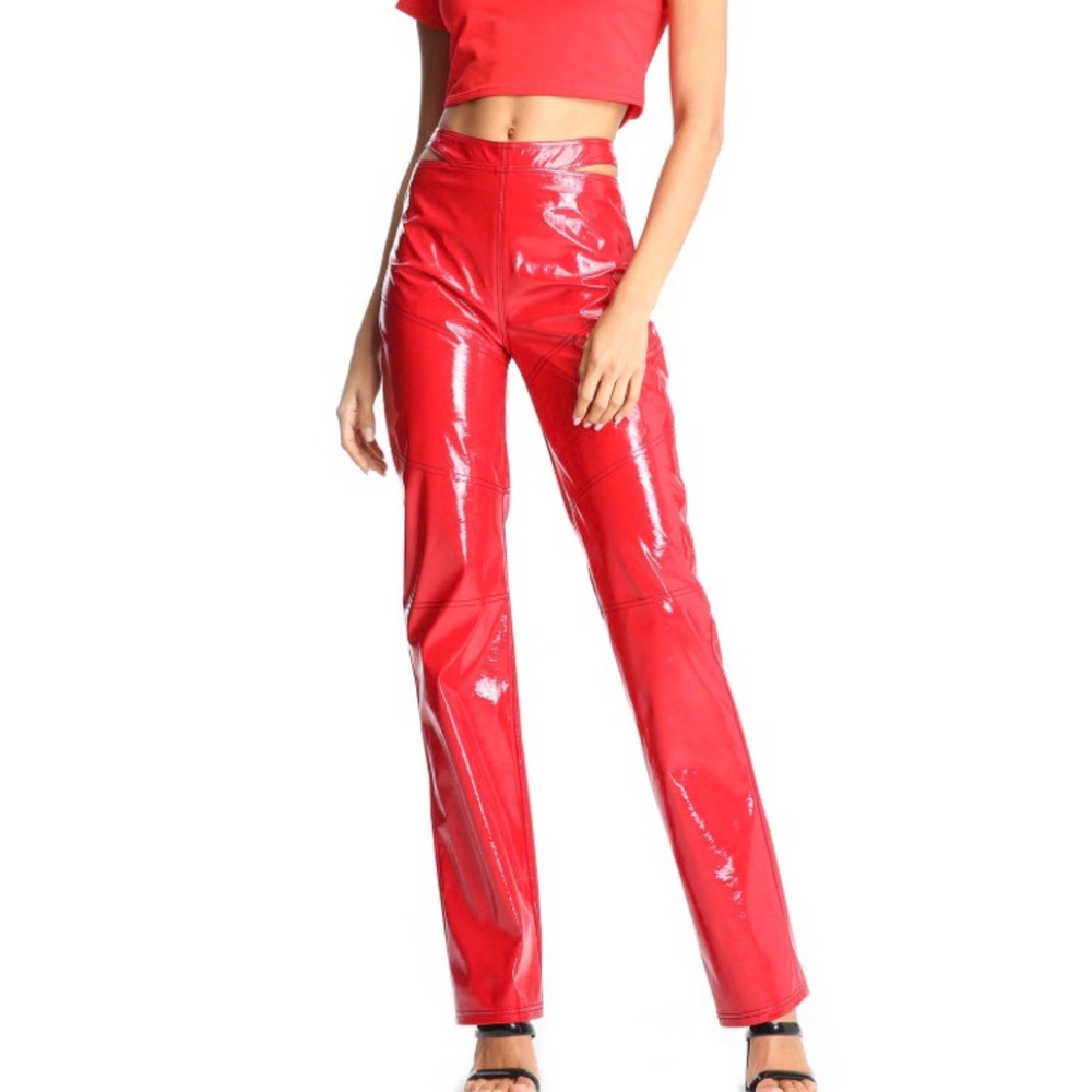 I.am.gia red paris pants